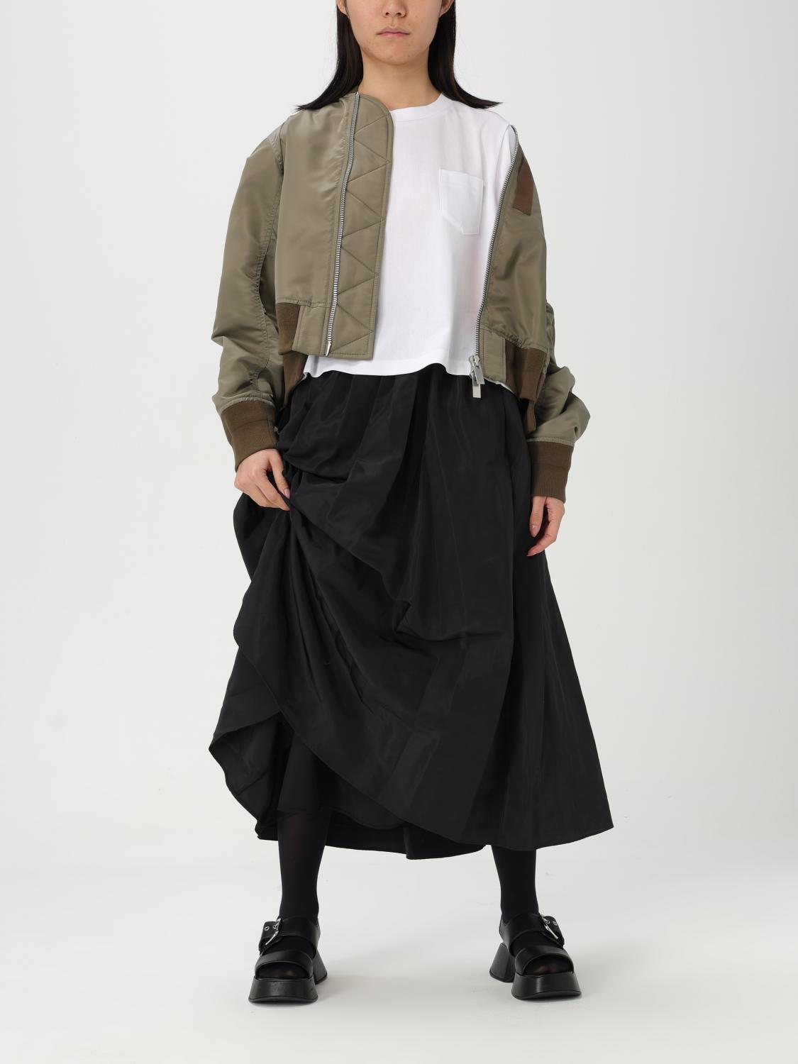 SACAI T-SHIRT: T-shirt damen Sacai, Weiß - Img 2