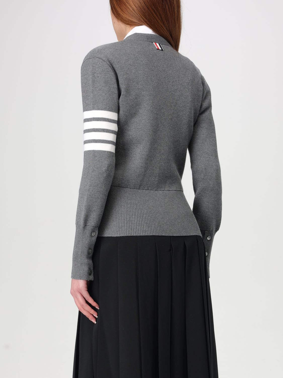 THOM BROWNE MAGLIA: Maglia donna Thom Browne, Grigio - Img 3