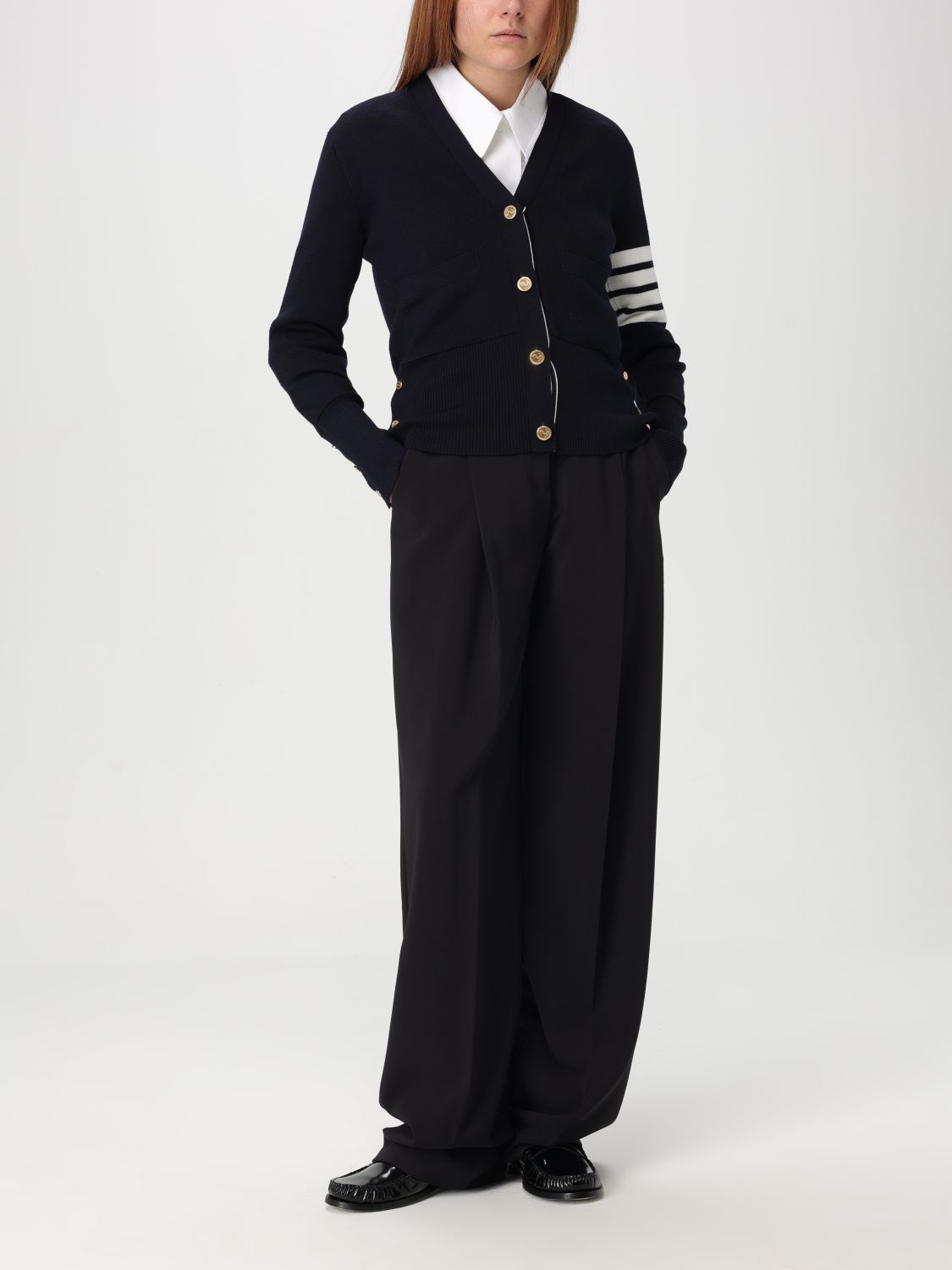 THOM BROWNE MAGLIA: Maglia donna Thom Browne, Blue Navy - Img 2