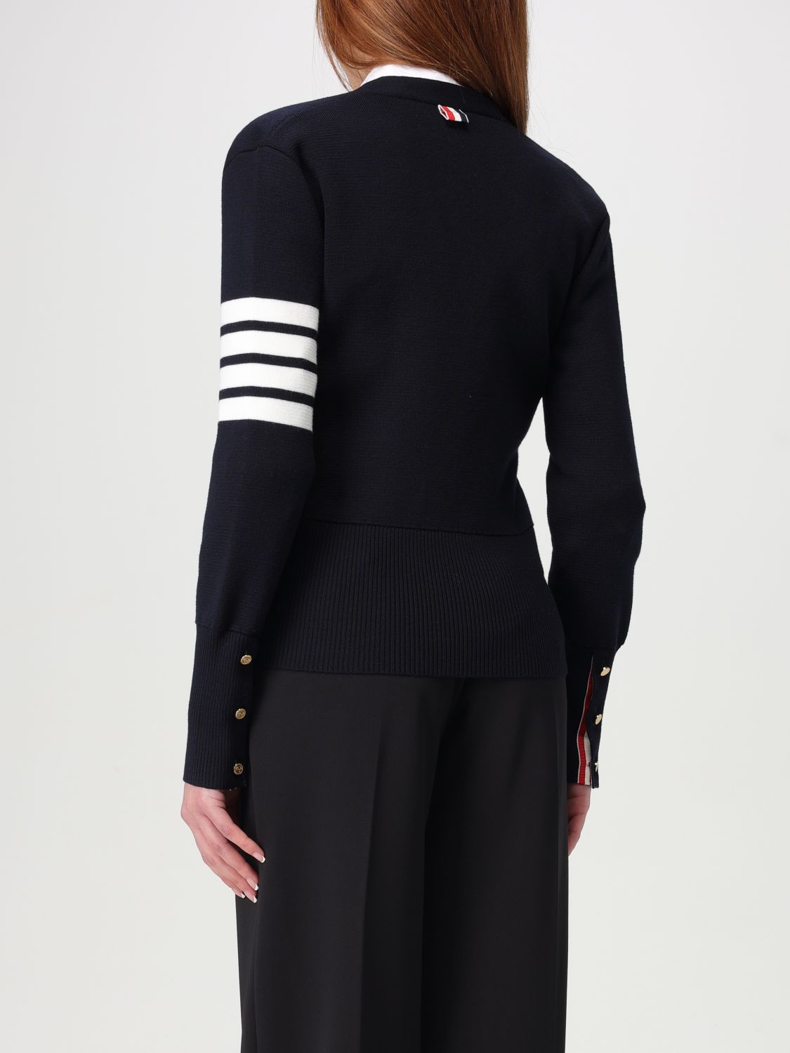 THOM BROWNE MAGLIA: Maglia donna Thom Browne, Blue Navy - Img 3