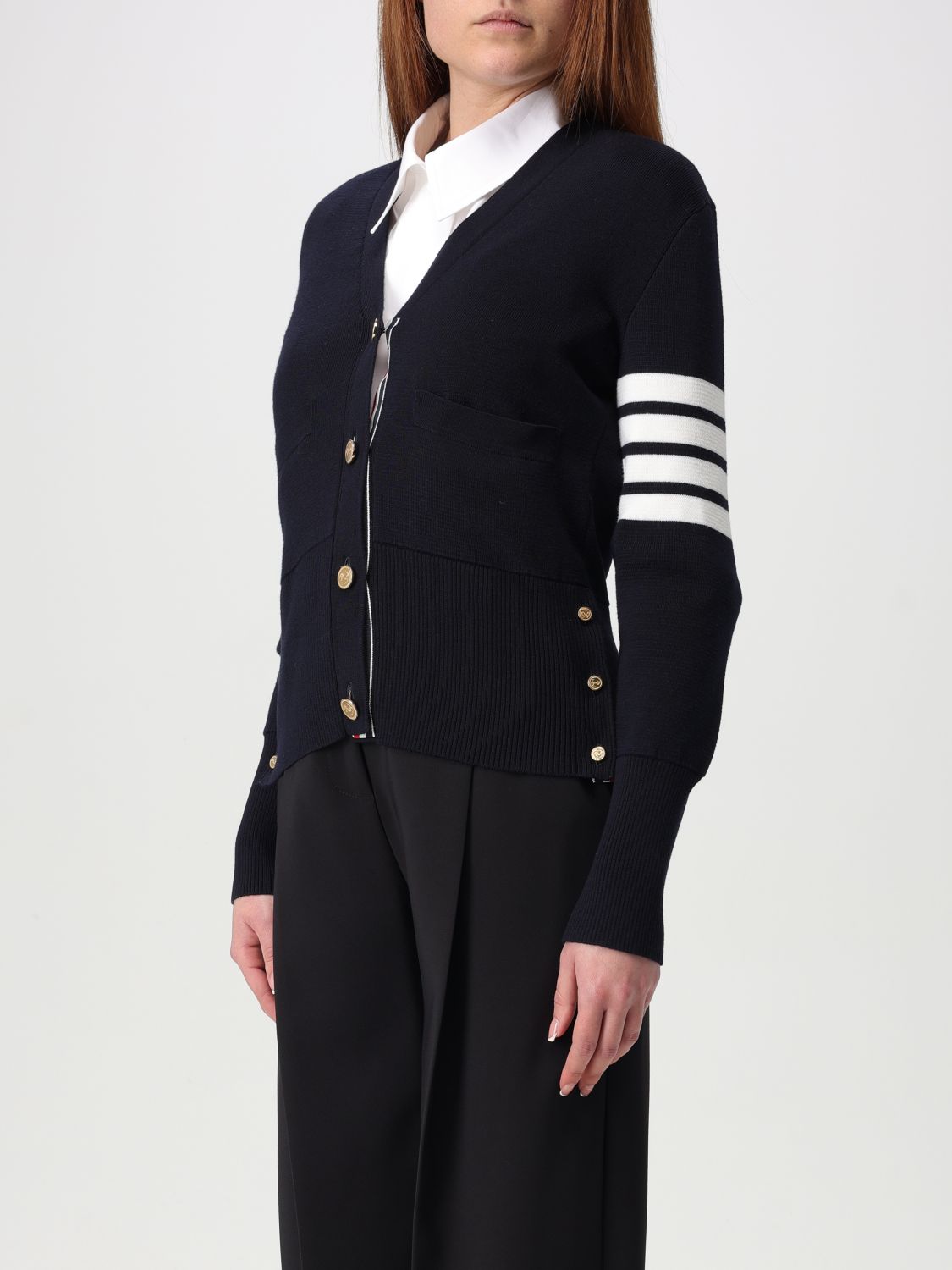 THOM BROWNE MAGLIA: Maglia donna Thom Browne, Blue Navy - Img 4