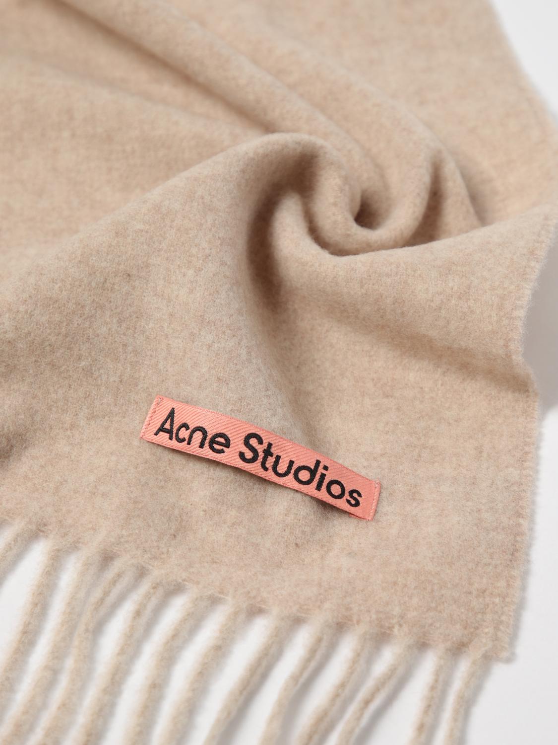ACNE STUDIOS SCHAL: Schal herren Acne Studios, Nude - Img 3