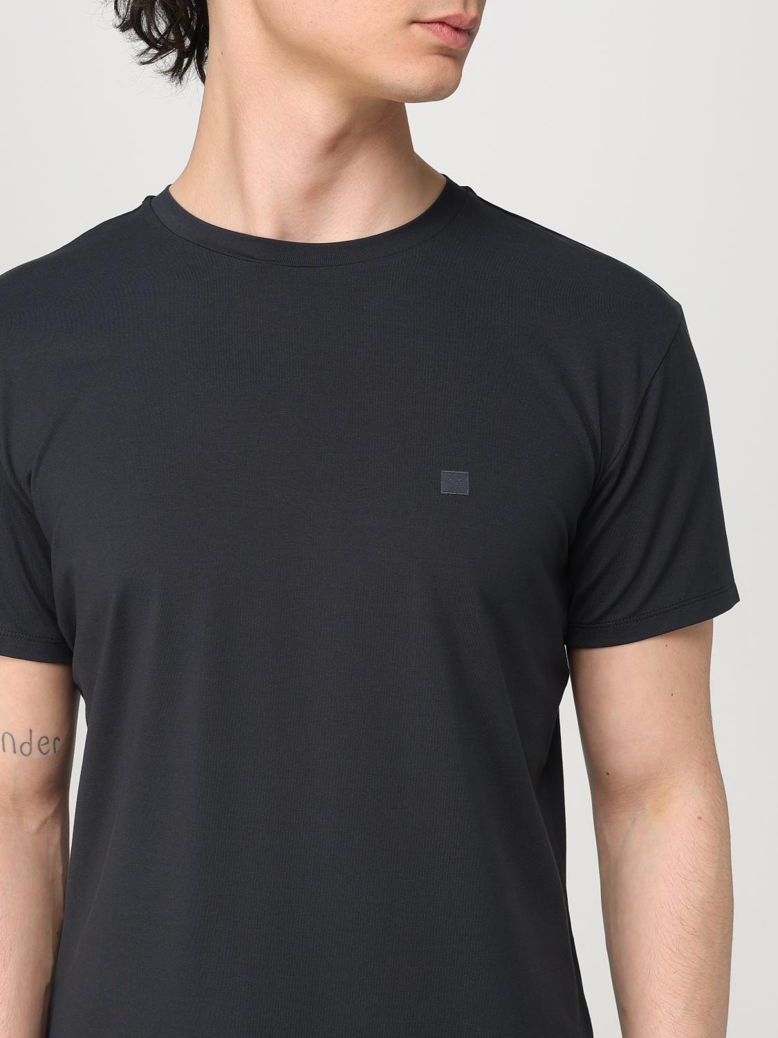 ACNE STUDIOS T-SHIRT: T-shirt basic Acne Studios in cotone , Nero - Img 5