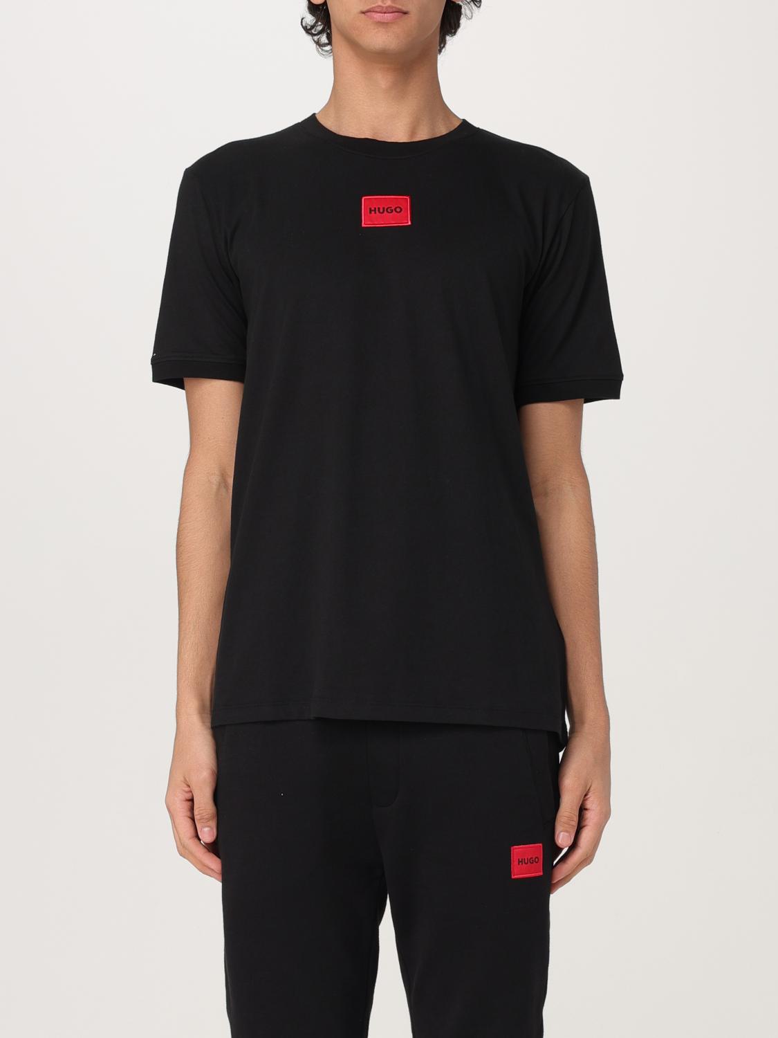 HUGO T-SHIRT: T-shirt herren Hugo, Schwarz - Img 1