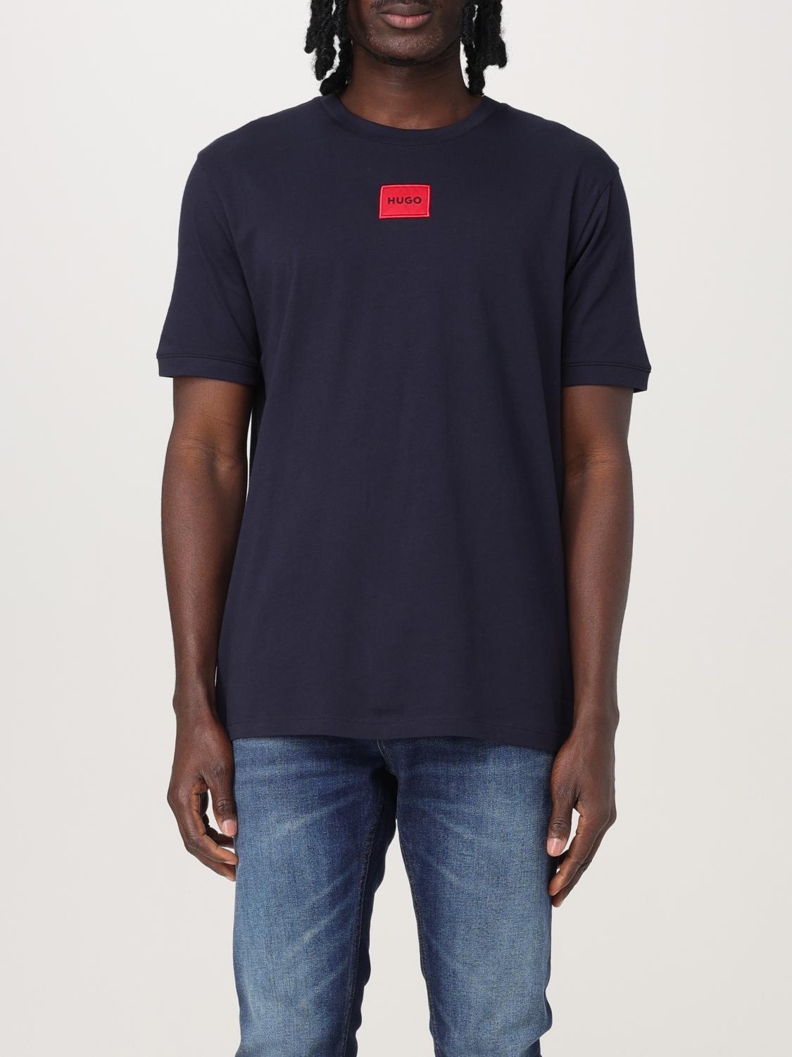 HUGO CAMISETA: Camiseta hombre Hugo, Azul Oscuro - Img 1