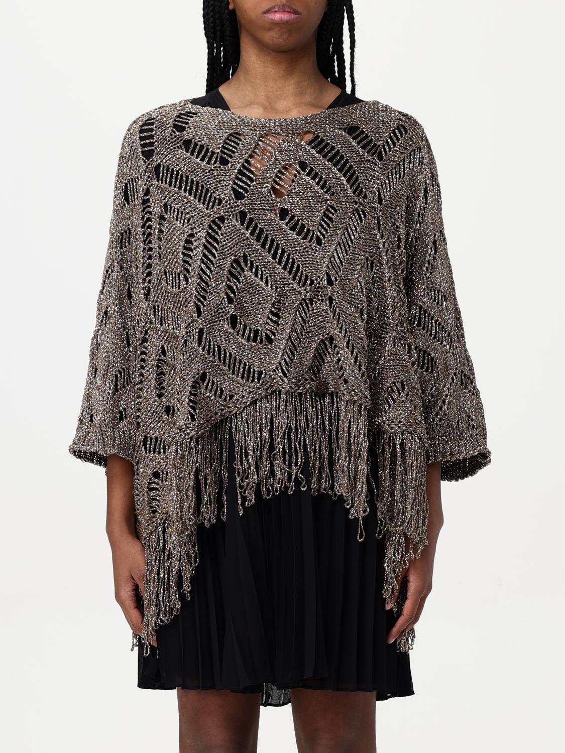 TWINSET PULLOVER: Schal damen Twinset, Taubengrau - Img 1