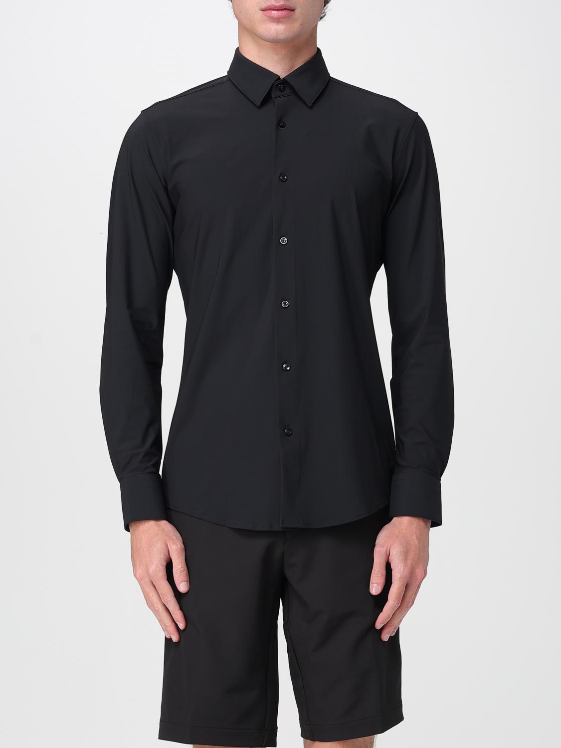 BOSS CAMICIA: Camicia basic Boss in popeline di cotone , Nero - Img 1