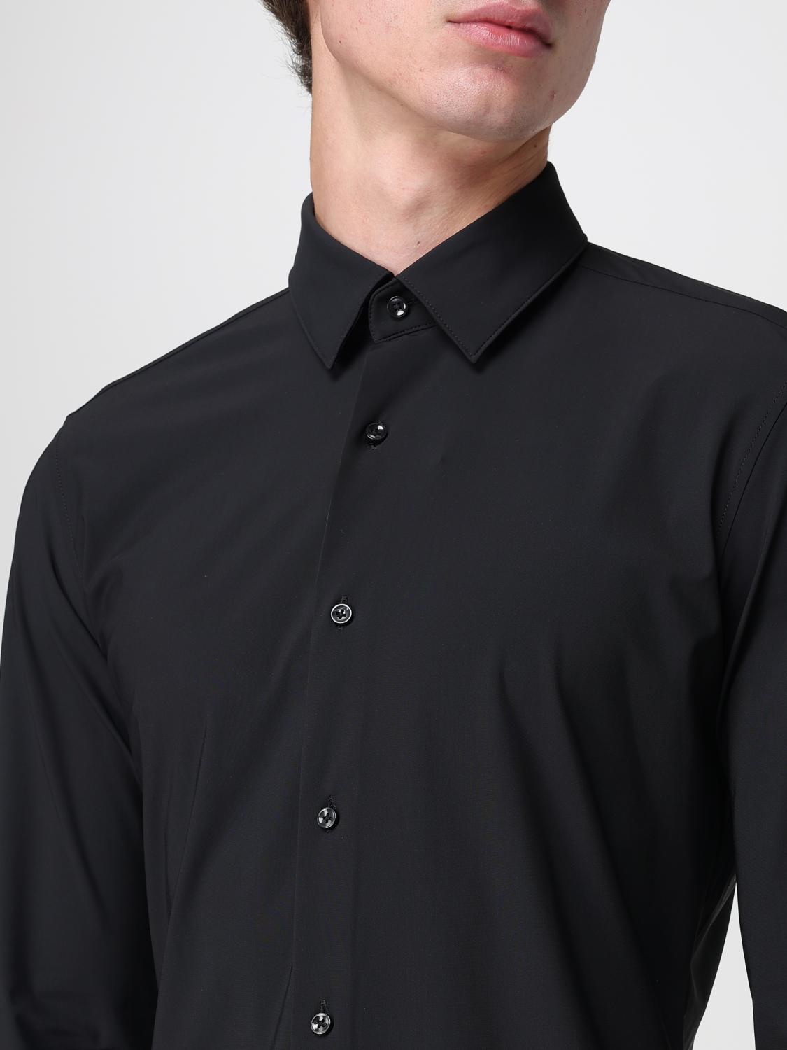 BOSS CAMICIA: Camicia basic Boss in popeline di cotone , Nero - Img 3