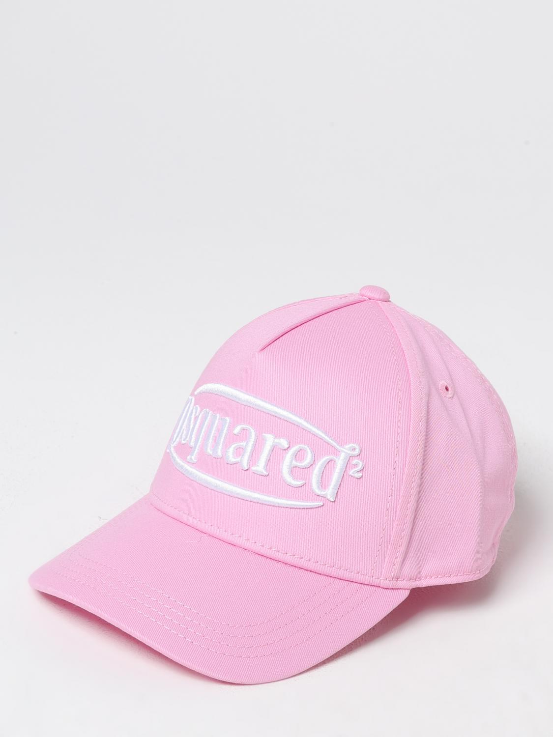 DSQUARED2 HAT: Hat kids Dsquared2, Pink - Img 1
