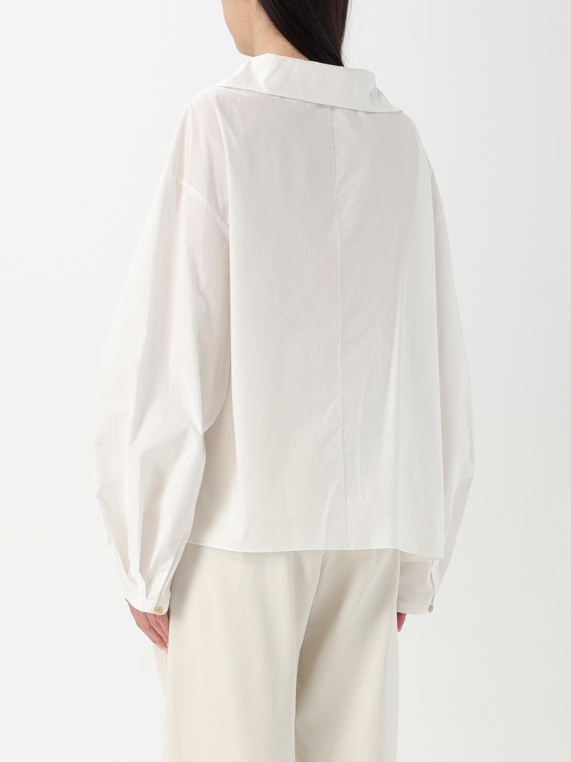 KHAITE HEMDBLUSE: Hemdbluse damen Khaite, Weiß - Img 3