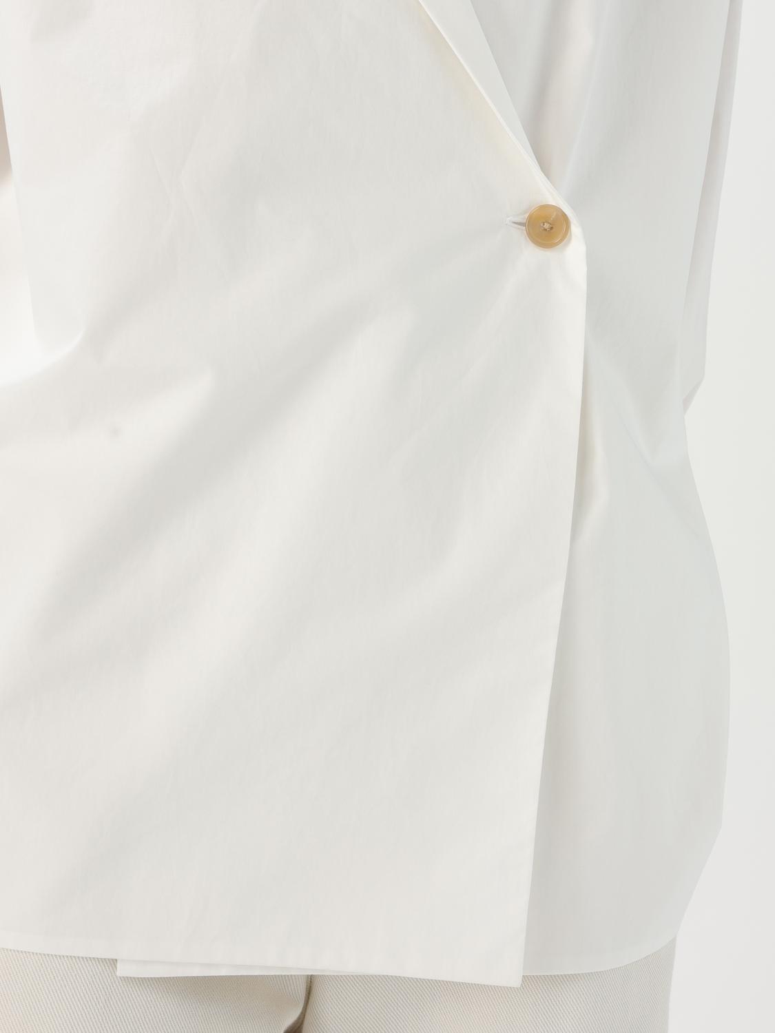 KHAITE HEMDBLUSE: Hemdbluse damen Khaite, Weiß - Img 5