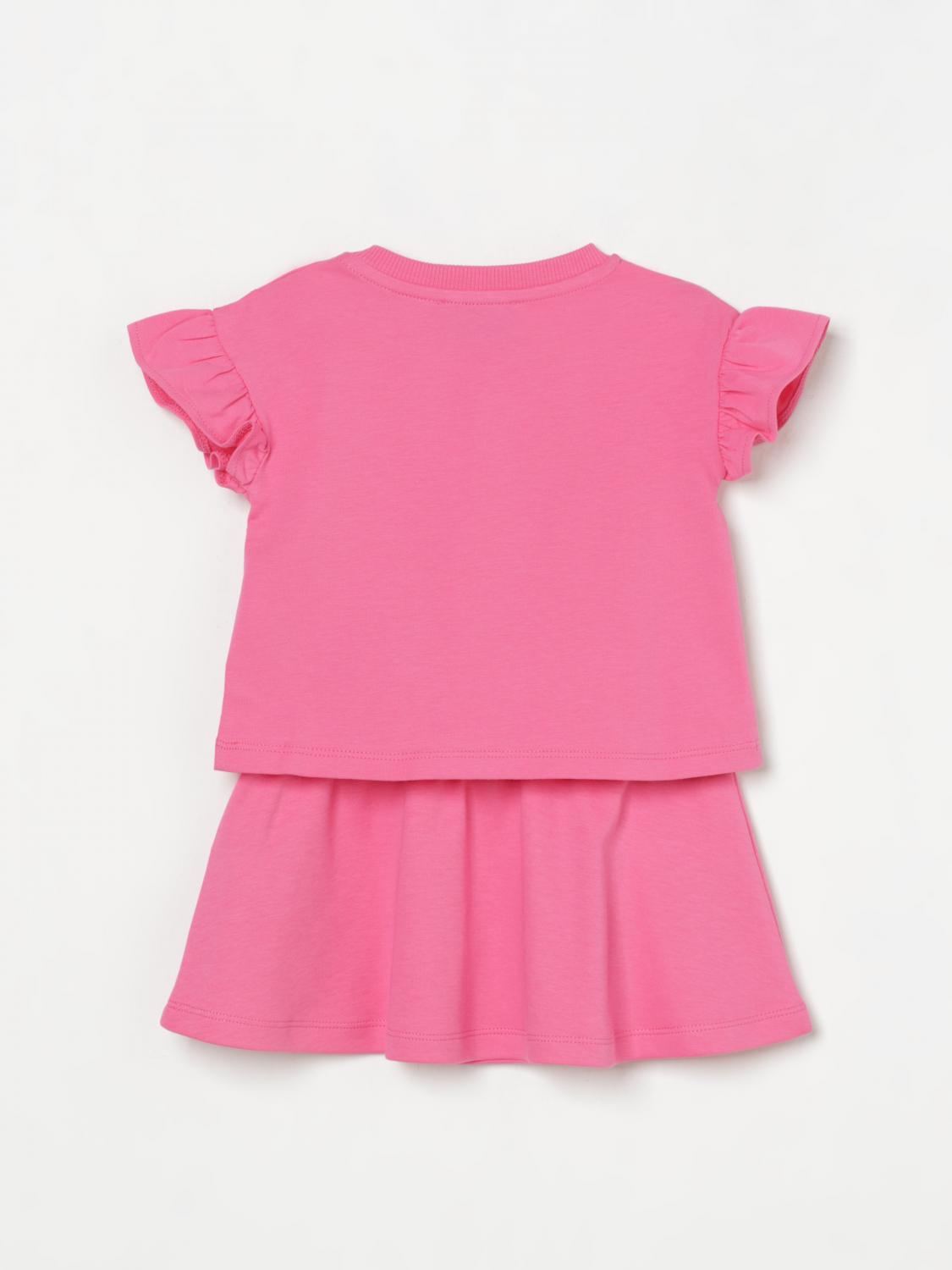 MOSCHINO ENSEMBLE: Ensemble enfant Moschino, Fuchsia - Img 2