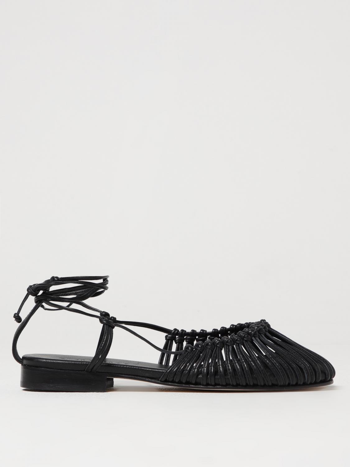 HEREU BALLERINE: Ballerina Mantera Hereu in pelle , Nero - Img 1