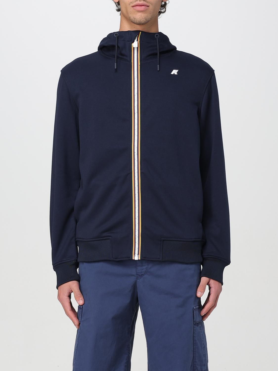 K-WAY SWEATSHIRT: Pull homme K-way, Bleu Marine - Img 1