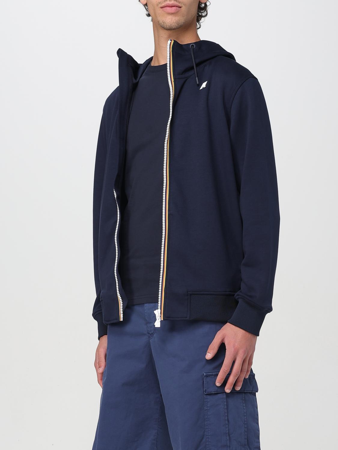K-WAY SWEATSHIRT: Pull homme K-way, Bleu Marine - Img 3