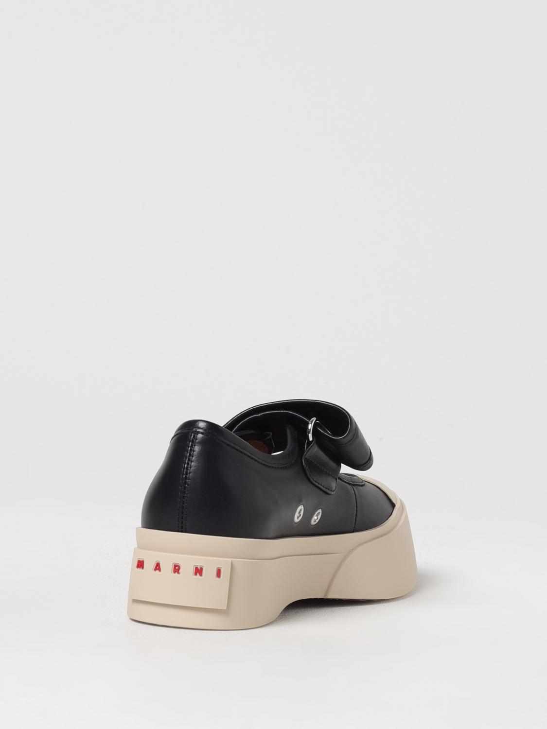 MARNI BALLERINE: Mary Jane Marni in pelle , Nero - Img 3