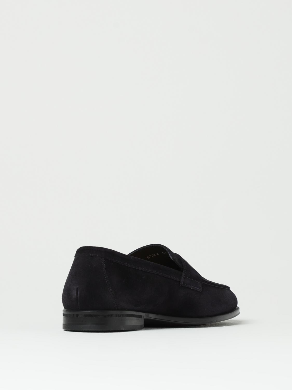 DOUCAL'S MOCASSINI: Mocassino Doucal's in camoscio , Blue 1 - Img 3