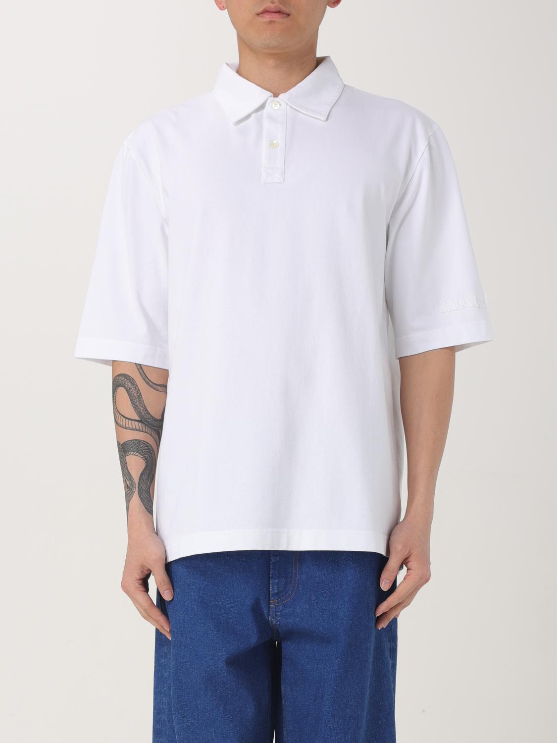 MARNI POLO: Polo in cotone basic Marni, Bianco - Img 1