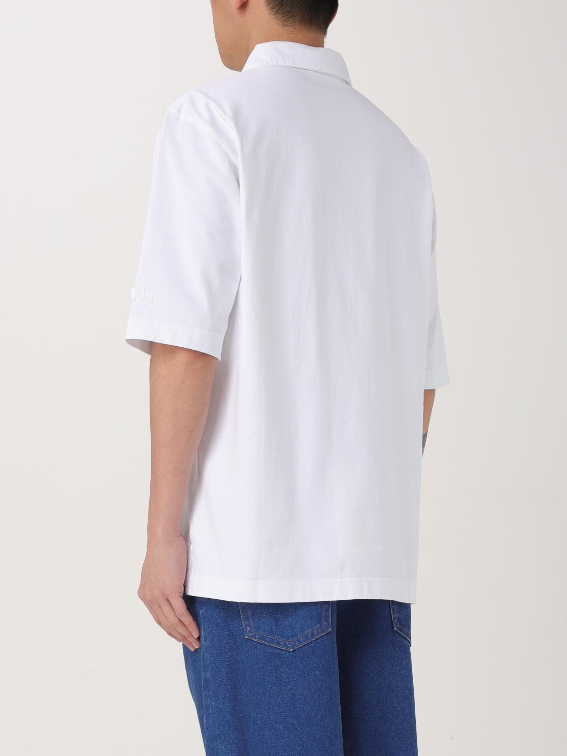 MARNI POLO: Polo in cotone basic Marni, Bianco - Img 3