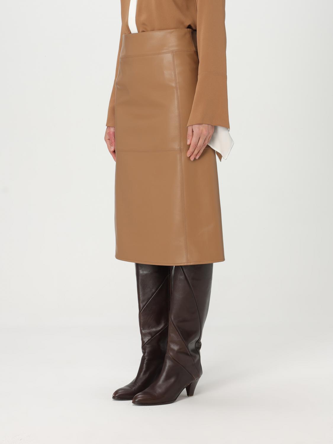 'S MAX MARA ROCK: Rock damen 's Max Mara, Beige - Img 4