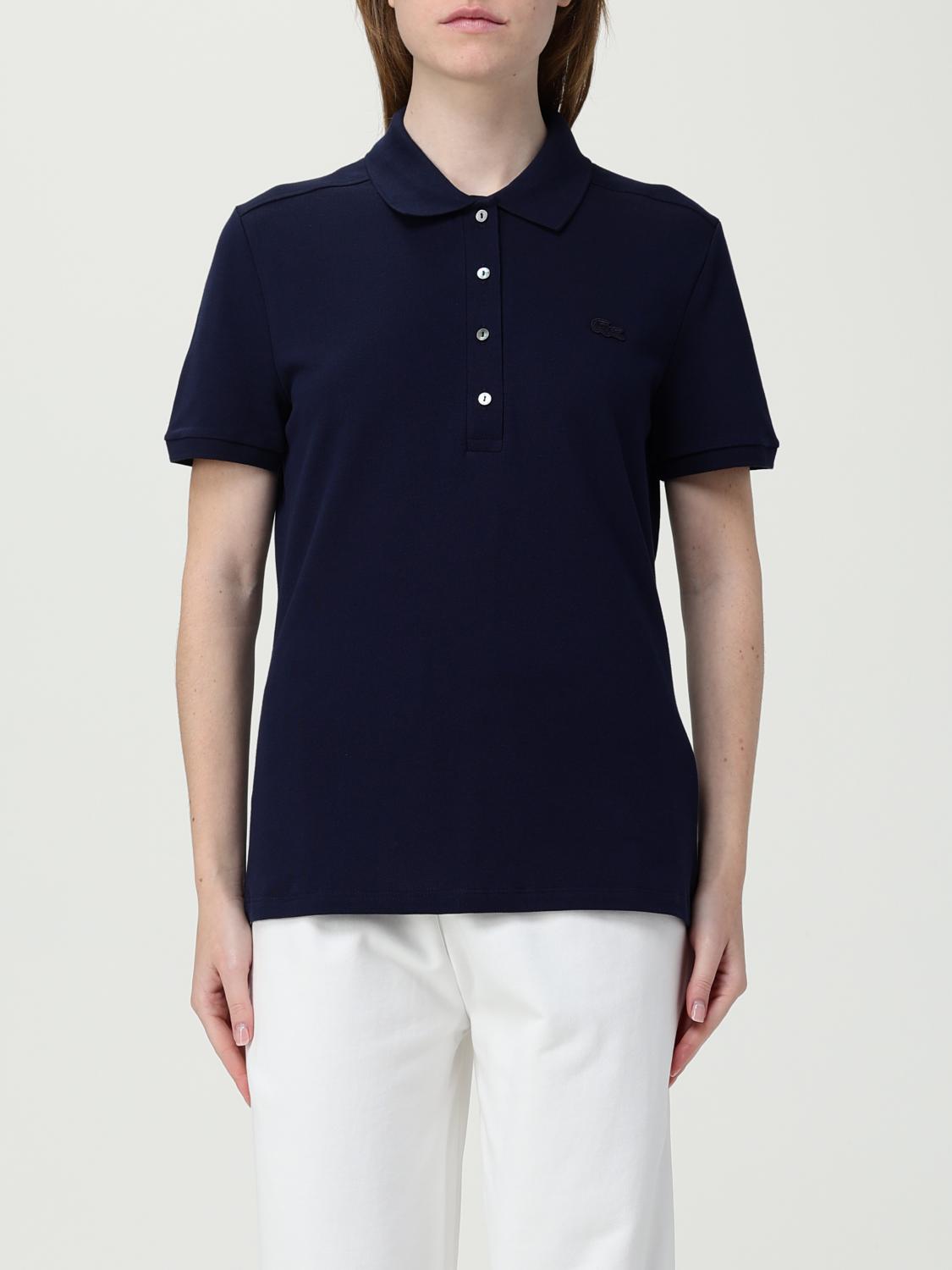 LACOSTE POLO: Polo en coton Lacoste, Bleu - Img 1