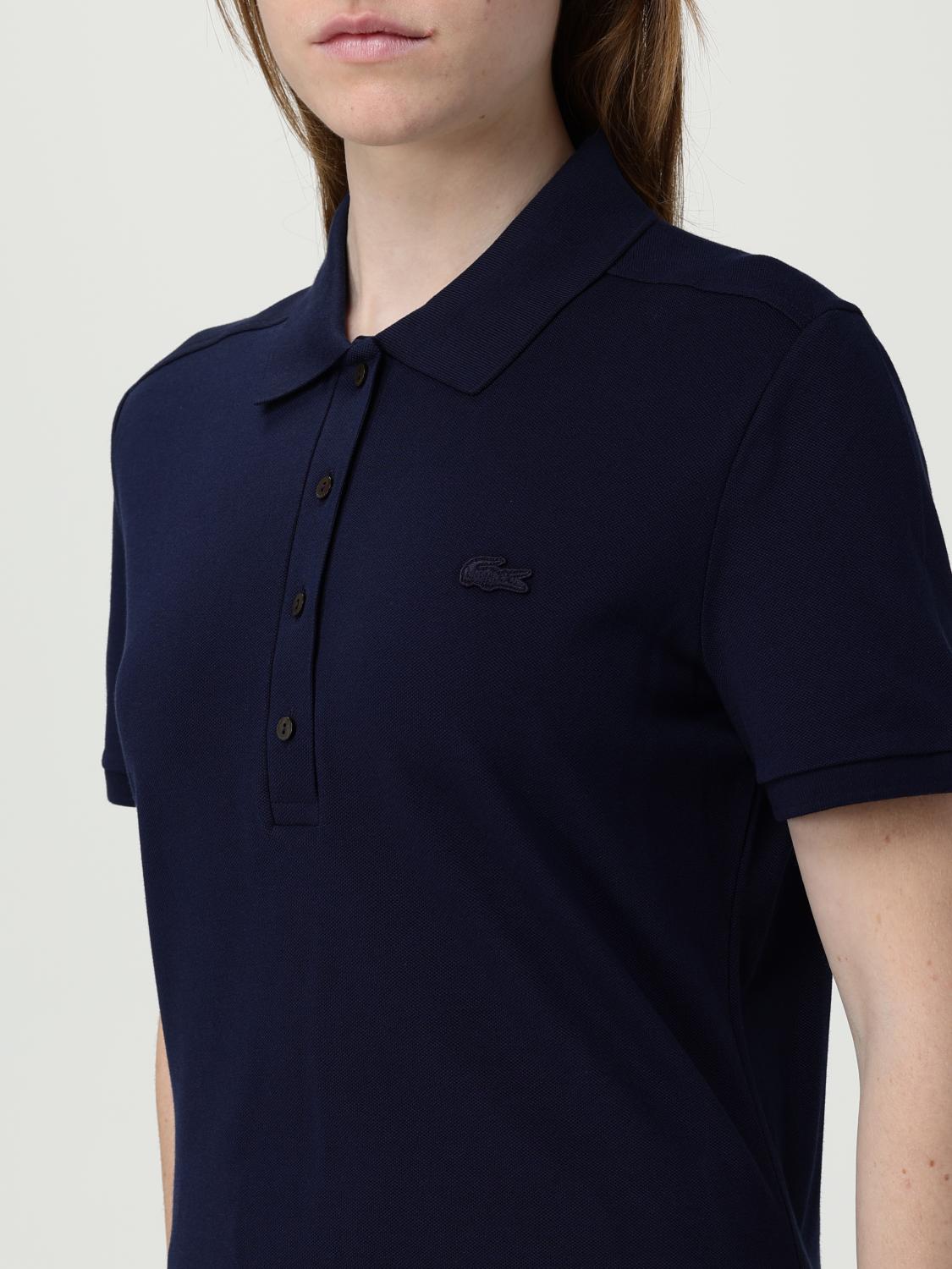 LACOSTE POLO: Polo en coton Lacoste, Bleu - Img 3