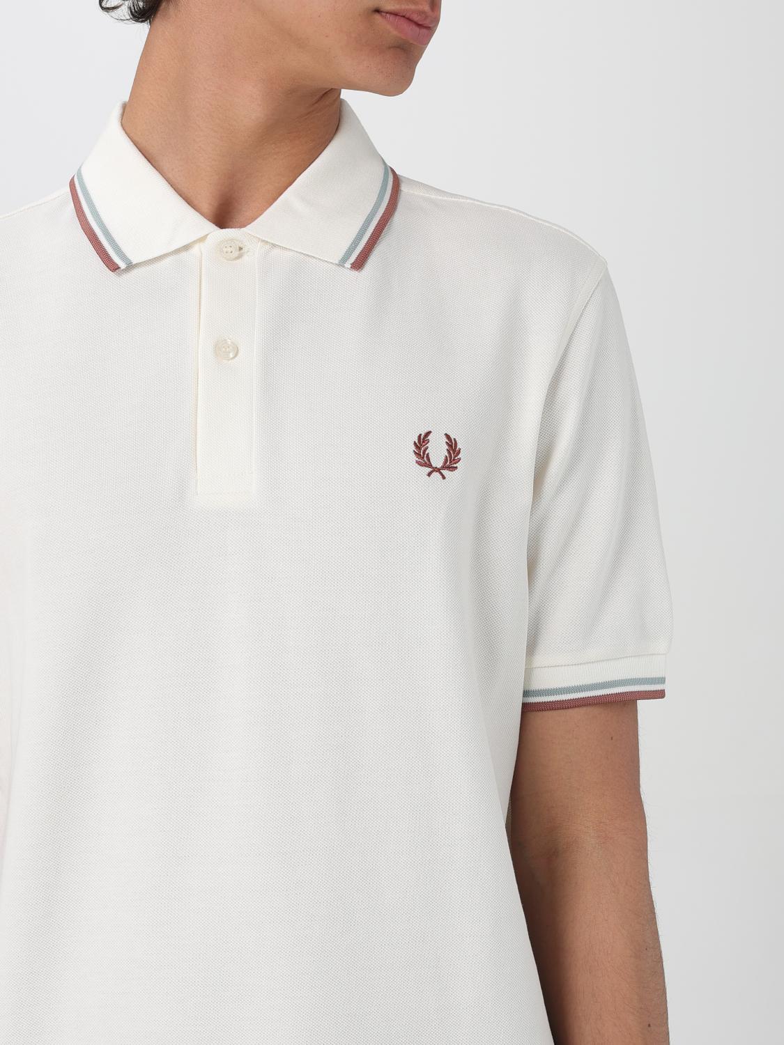FRED PERRY POLO: Camiseta hombre Fred Perry, Nata - Img 3