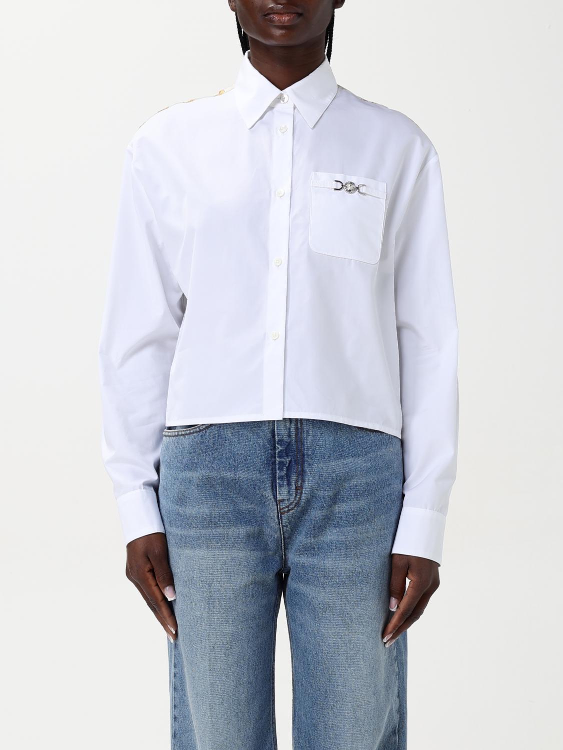 VERSACE CAMISA: Camisa mujer Versace, Blanco - Img 1