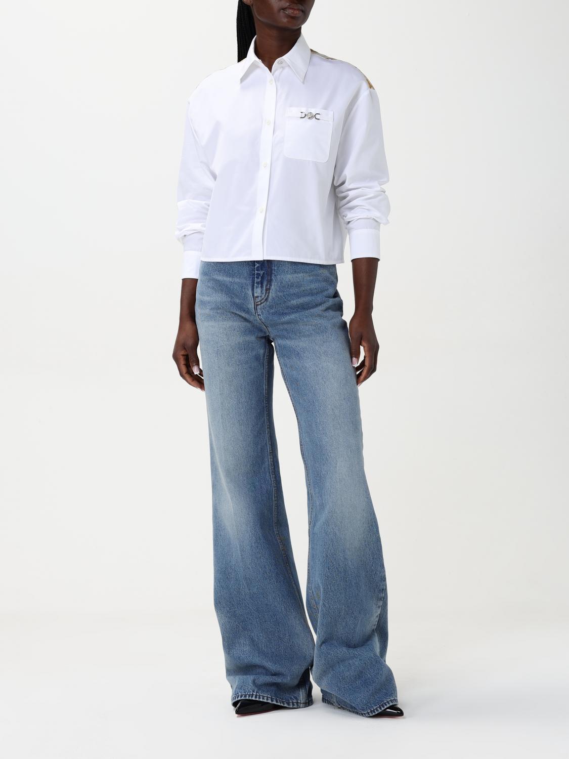 VERSACE CAMISA: Camisa mujer Versace, Blanco - Img 2