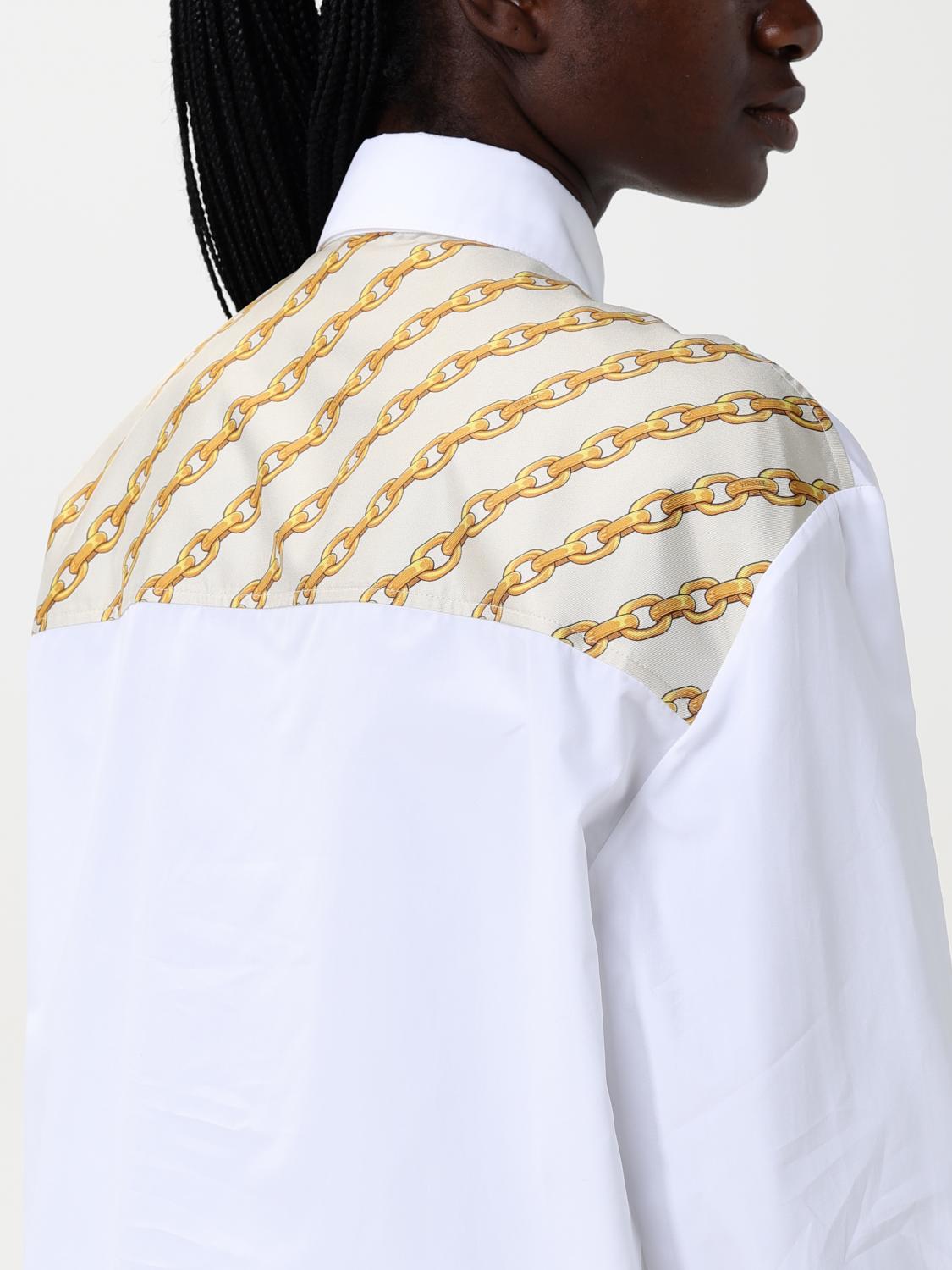 VERSACE CAMISA: Camisa mujer Versace, Blanco - Img 5