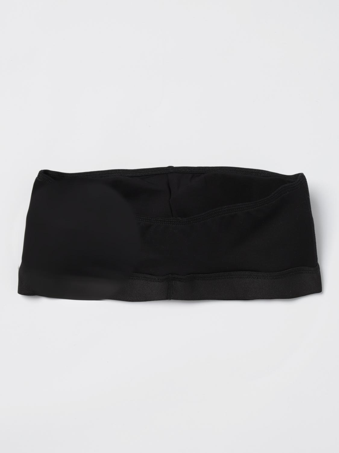 TOM FORD INTIMO: Reggiseno a fascia in modal con logo Tom Ford, Nero - Img 2