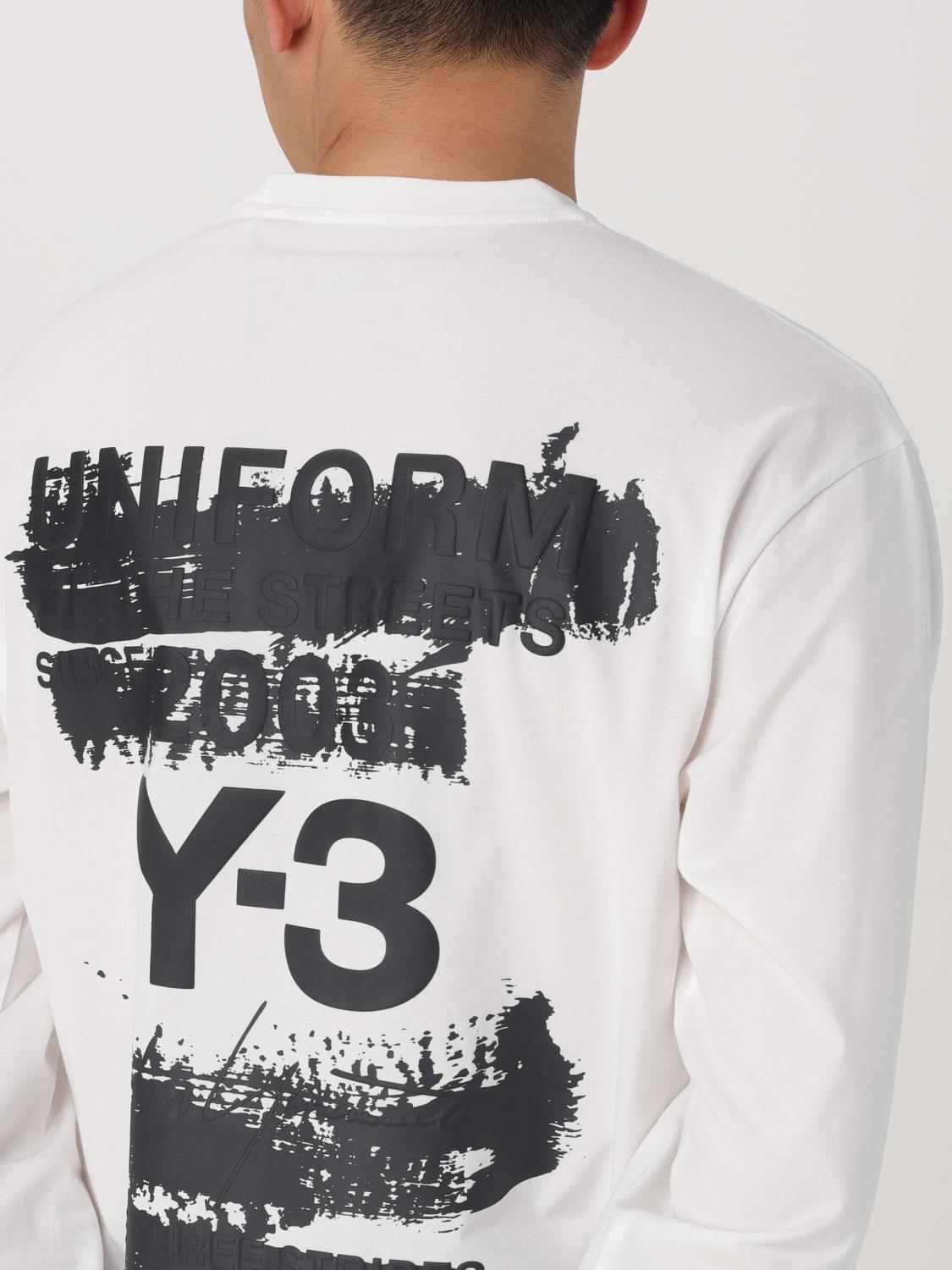 Y-3 T-SHIRT: T-shirt men Y-3, White - Img 4