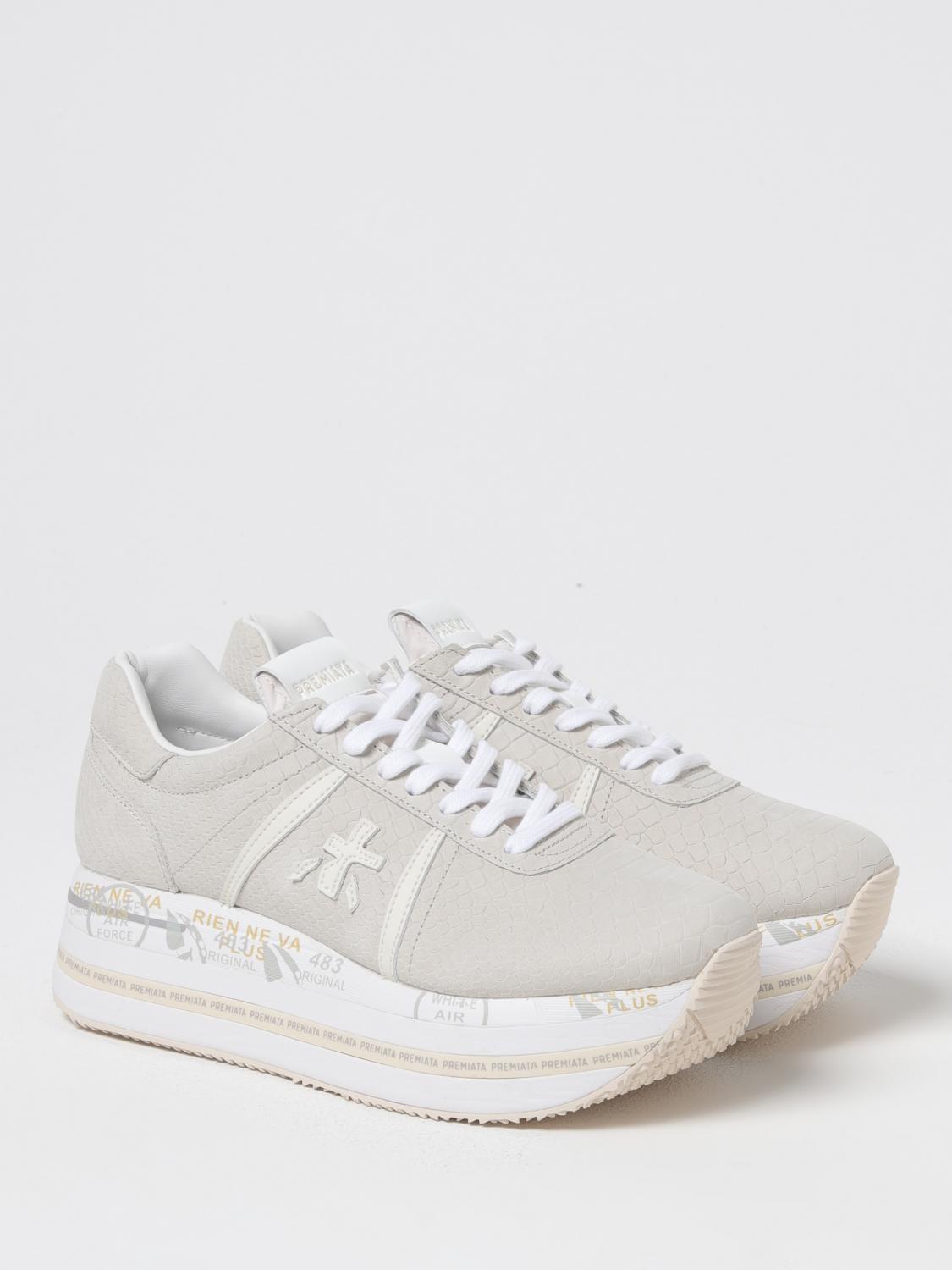 PREMIATA SNEAKERS: Sneakers damen Premiata, Beige - Img 2