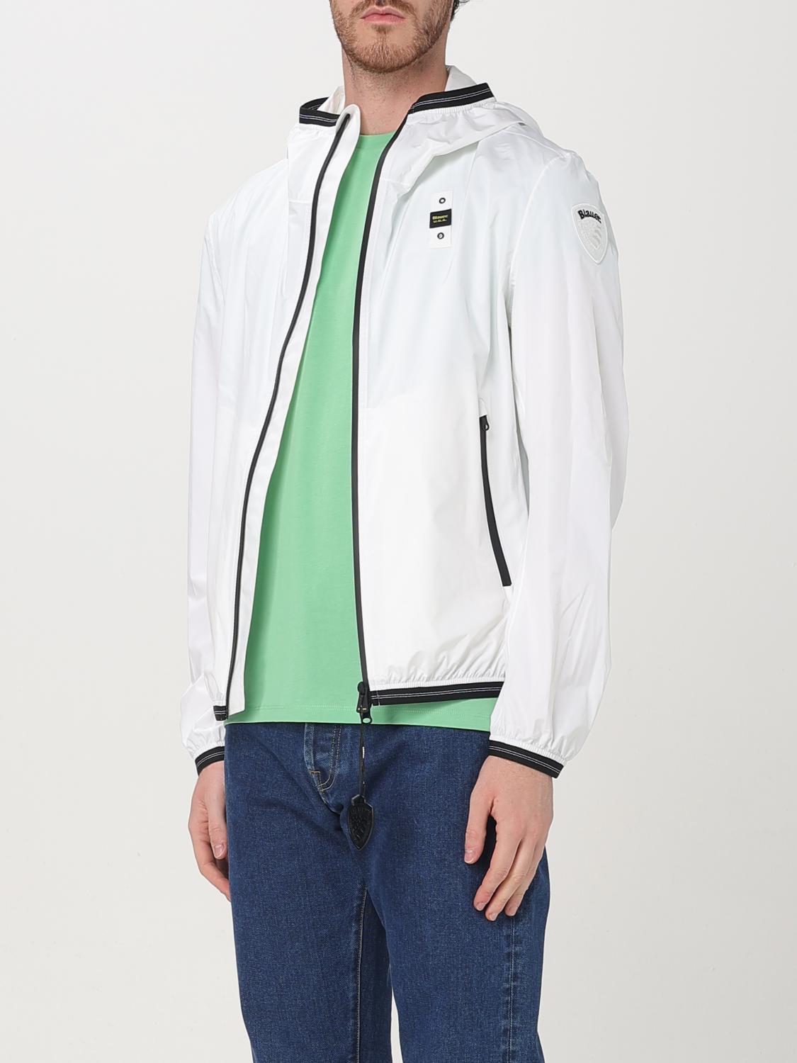 BLAUER JACKE: Jacke herren Blauer, Weiß - Img 3