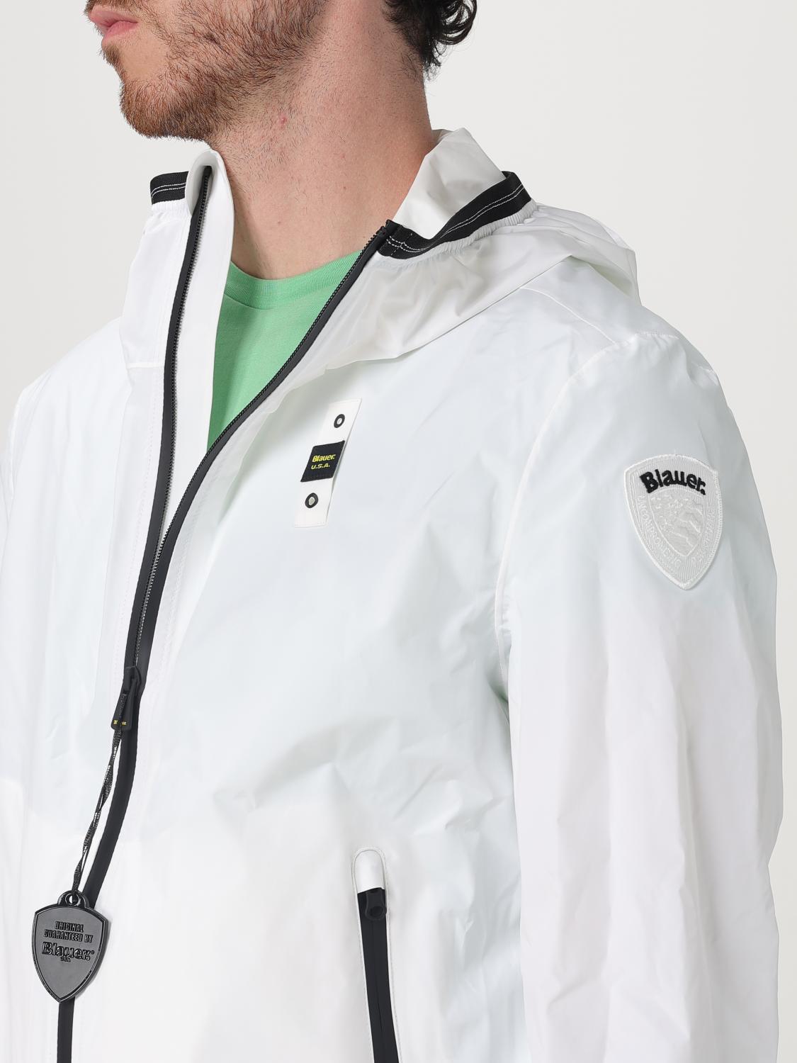 BLAUER JACKE: Jacke herren Blauer, Weiß - Img 4