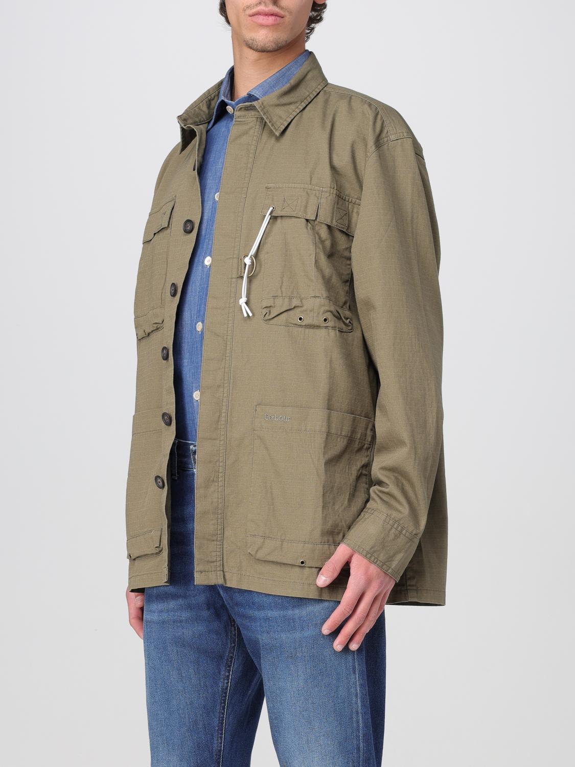 BARBOUR JACKE: Jacke herren Barbour, Olive - Img 3