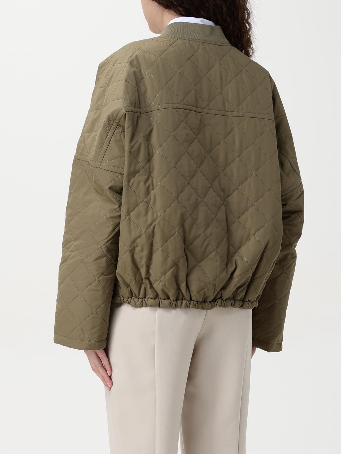 BARBOUR GIACCA: Bomber Barbour in nylon trapuntato , Verde - Img 2