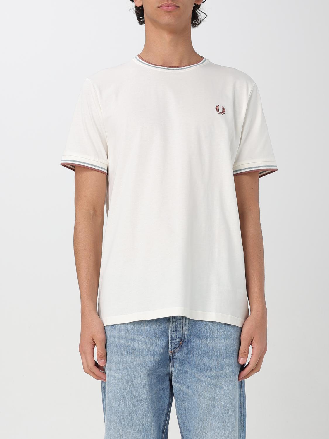 FRED PERRY CAMISETA: Camiseta hombre Fred Perry, Nata - Img 1