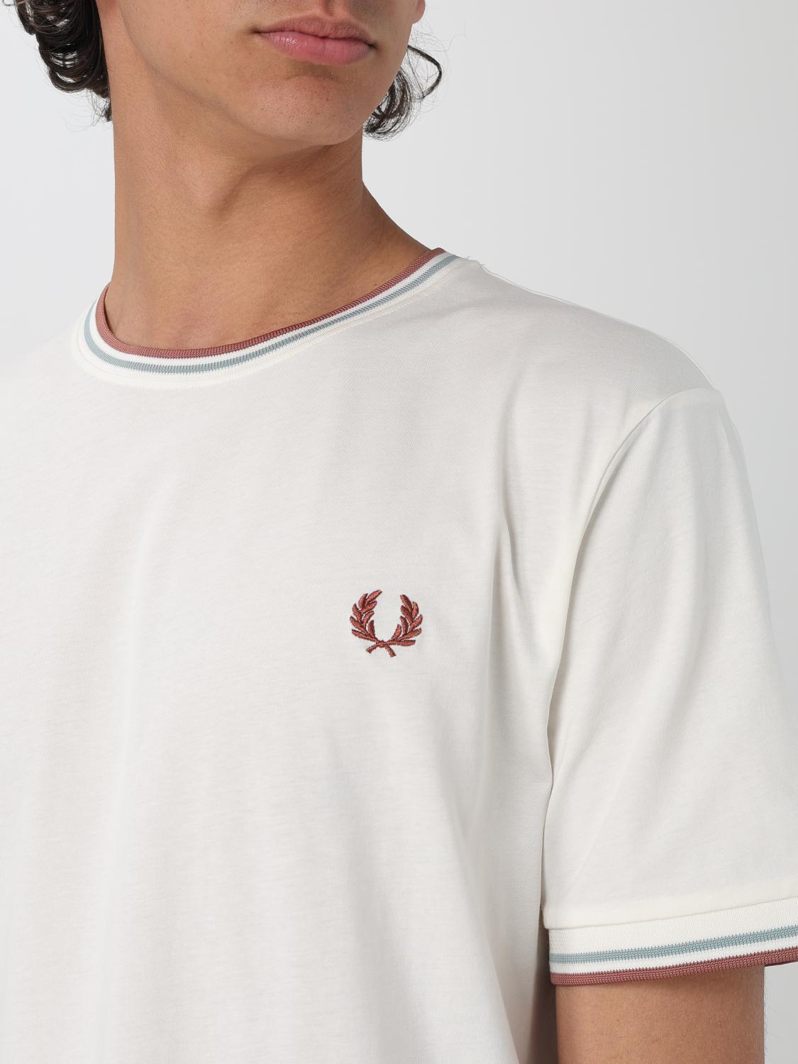 FRED PERRY CAMISETA: Camiseta hombre Fred Perry, Nata - Img 3