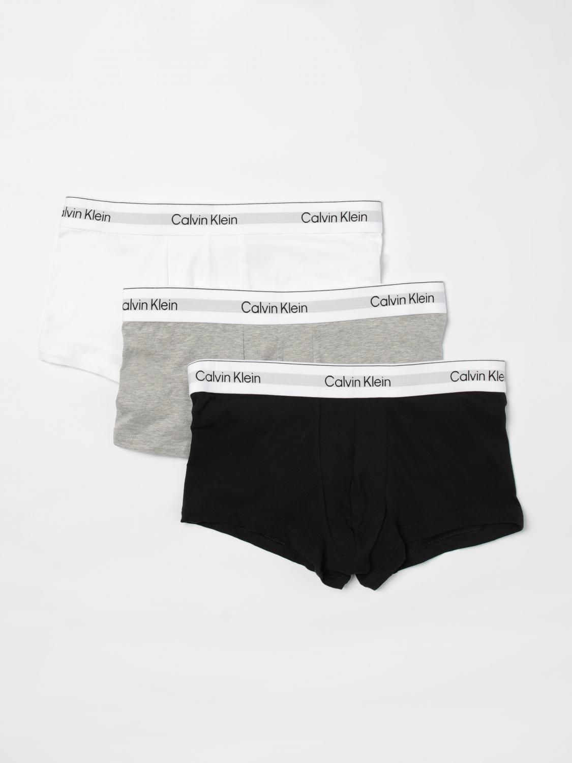 CALVIN KLEIN INTIMO: Set 3 parigamba Calvin Klein in cotone stretch , Nero 1 - Img 1