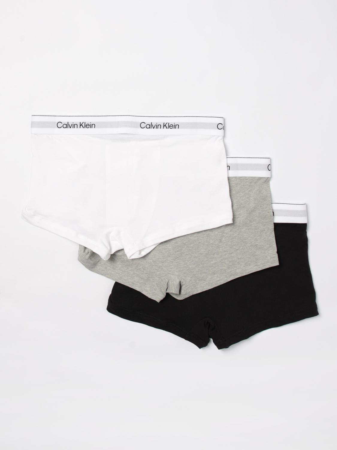 CALVIN KLEIN INTIMO: Set 3 parigamba Calvin Klein in cotone stretch , Nero 1 - Img 2