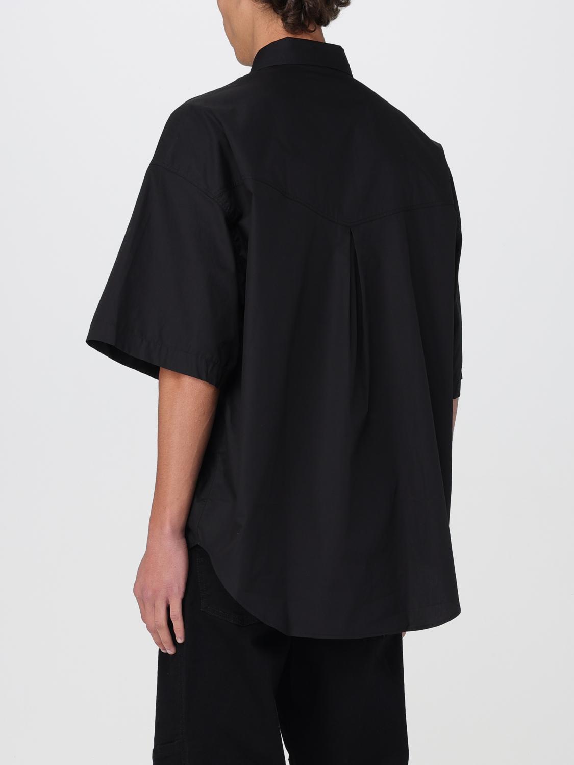 VERSACE JEANS COUTURE CAMICIA: Camicia Versace Jeans Couture in cotone , Nero - Img 2