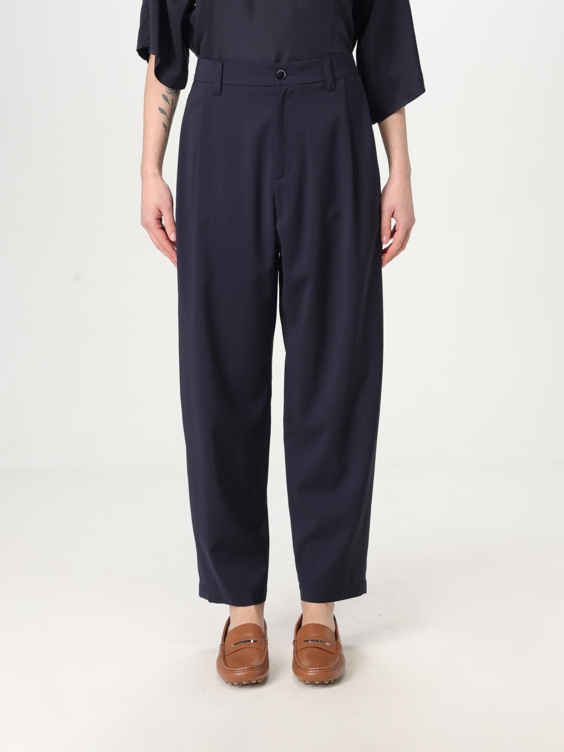 BARENA PANTALONI: Pantalone Barena in lana vergine , Blue - Img 1