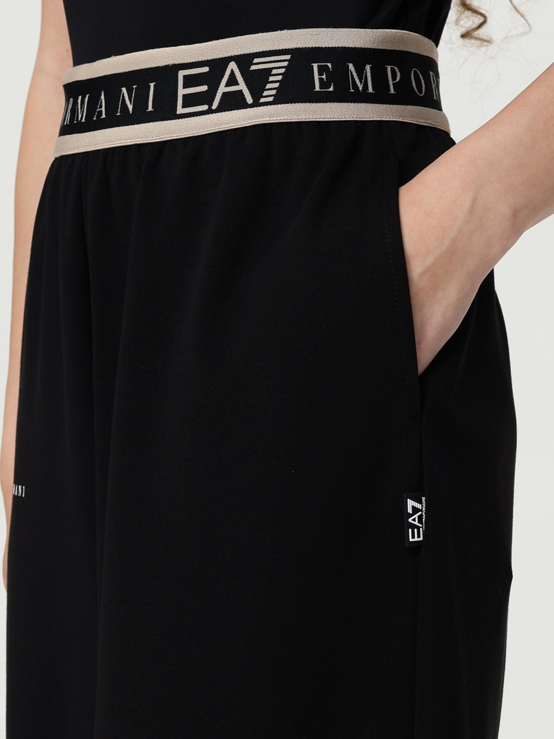 EA7 PANTALONI: Pantalone EA7 in cotone stretch , Nero - Img 4