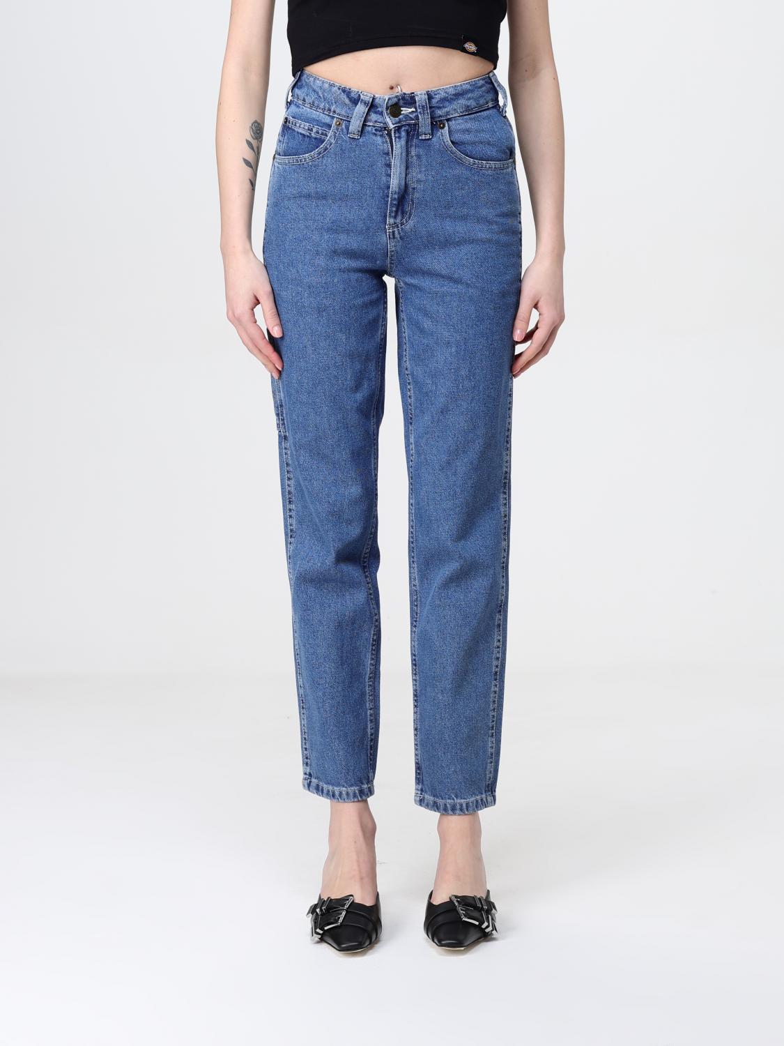 DICKIES VAQUEROS: Vaquero mujer Dickies, Azul Oscuro - Img 1