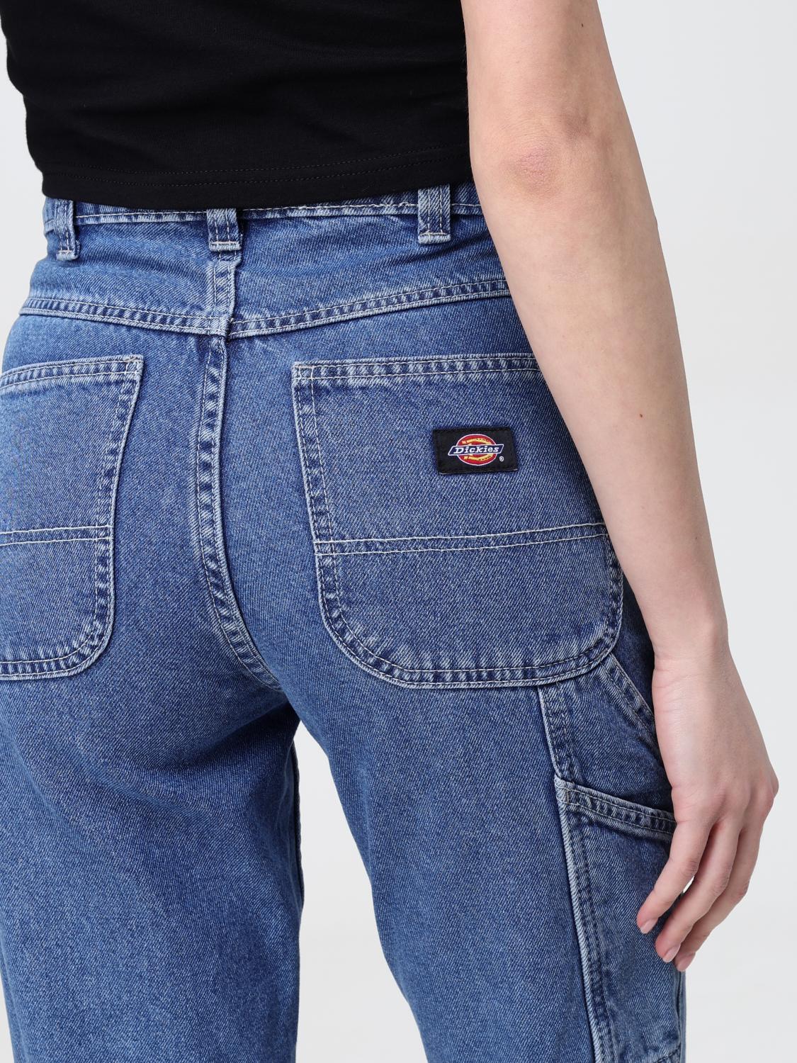 DICKIES VAQUEROS: Vaquero mujer Dickies, Azul Oscuro - Img 4