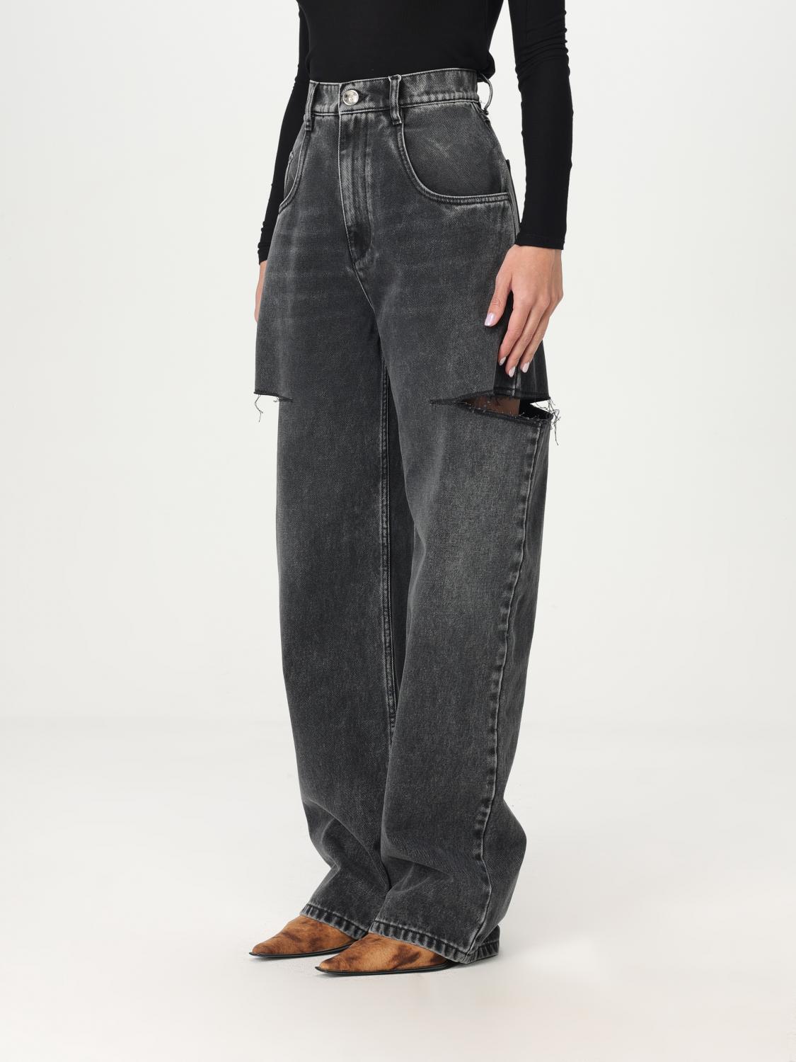 MAISON MARGIELA JEANS: Jeans Maison Margiela in denim , Nero - Img 3