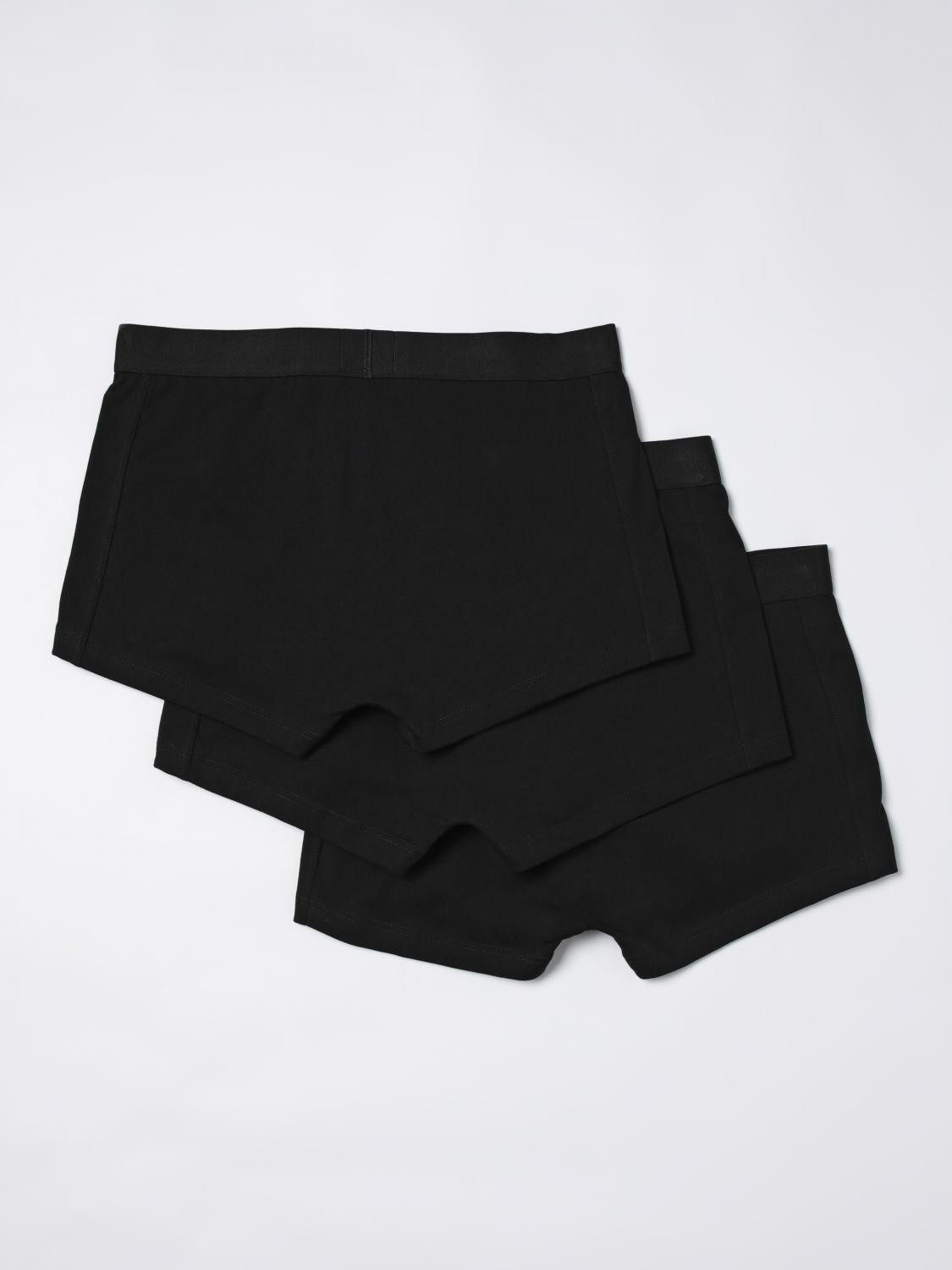 HUGO INTIMO: Set 3 parigamba Hugo in cotone stretch , Nero - Img 2