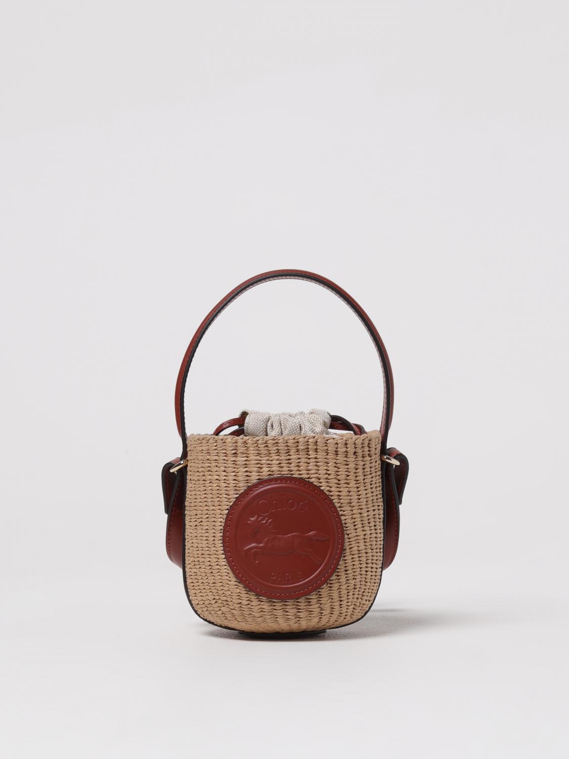 CHLOÉ MINI BOLSO: Bandolera mujer ChloÉ, Marrón - Img 1