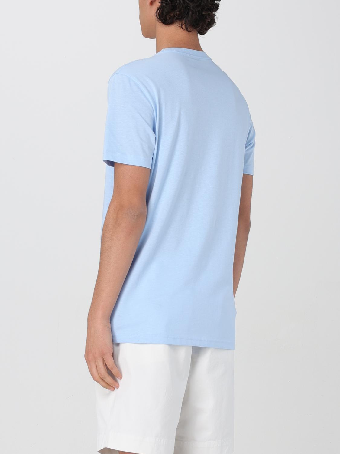 PAUL SMITH CAMISETA: Camiseta de algodón con logo Paul Smith, Azul Oscuro - Img 2